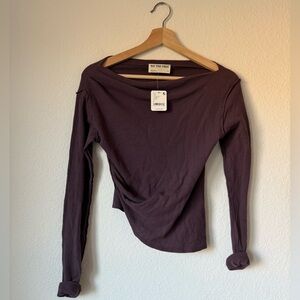 Free People We the Free El Sol Asymmetrical Layering Top